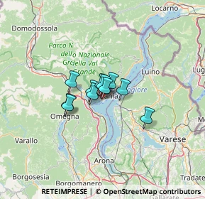 Mappa Via Pietro Guglielmazzi, 28922 Verbania VB, Italia (6.25182)