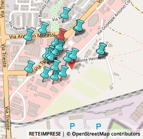 Mappa Via Monte Hermada, 34170 Gorizia GO, Italia (0.18214)