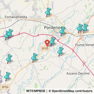 Mappa Via Comugne, 33170 Pordenone PN, Italia (5.56727)