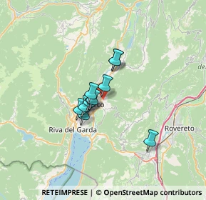 Mappa Via Luigi Maffei, 38062 Arco TN, Italia (4.03727)