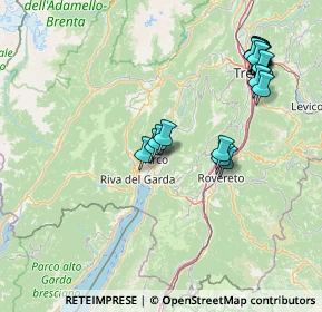 Mappa Via Luigi Maffei, 38062 Arco TN, Italia (17.0055)