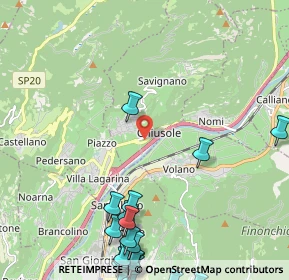 Mappa Via del Brennero, 38068 Rovereto TN, Italia (3.24)