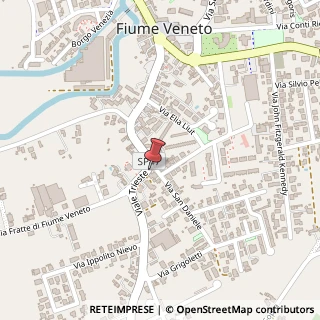 Mappa Via Trieste, 77, 33080 Fiume Veneto, Pordenone (Friuli-Venezia Giulia)