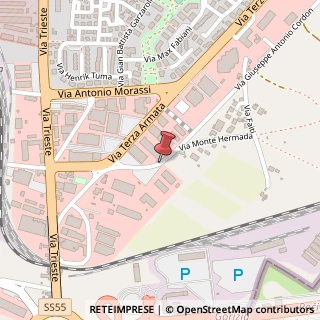Mappa Via Monte Hermada, 10, 34170 Gorizia, Gorizia (Friuli-Venezia Giulia)
