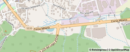 Mappa Gravellona Toce