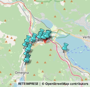 Mappa Via Cantonaccio, 28831 Baveno VB, Italia (2.49706)