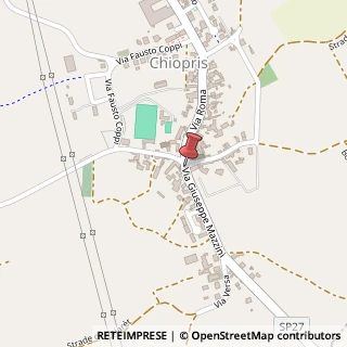 Mappa Piazza De Senibus, 5, 33048 Chiopris-Viscone, Udine (Friuli-Venezia Giulia)