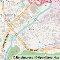 Hartă Gravellona Toce