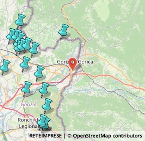 Mappa Via Pajer di Monriva, 34170 Gorizia GO, Italia (12.128)