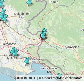 Mappa Via Giuseppe Antonio Cordon, 34170 Gorizia GO, Italia (25.265)
