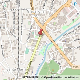 Mappa Corso Roma, 36, 28883 Gravellona Toce, Verbano-Cusio-Ossola (Piemonte)