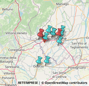 Mappa Via Carriade, 33070 Brugnera PN, Italia (8.5675)