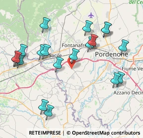 Mappa Via Carriade, 33070 Brugnera PN, Italia (9.0635)