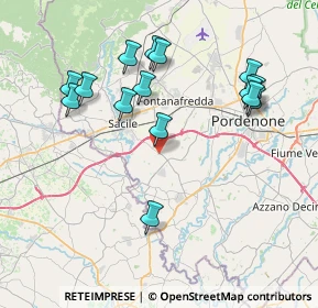 Mappa Via Carriade, 33070 Brugnera PN, Italia (7.92933)