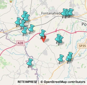 Mappa Via Carriade, 33070 Brugnera PN, Italia (4.41063)