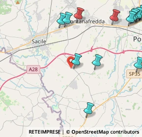 Mappa Via Carriade, 33070 Brugnera PN, Italia (6.981)