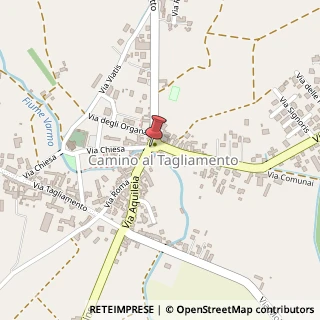 Mappa Via Antonio Gramsci, 32, 33030 Camino al Tagliamento, Udine (Friuli-Venezia Giulia)