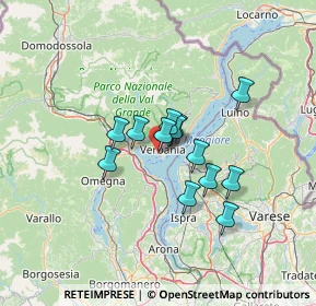 Mappa Via P. Troubetzkoy, 28925 Pallanza VB, Italia (9.29308)