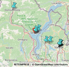 Mappa Via P. Troubetzkoy, 28925 Pallanza VB, Italia (17.45833)