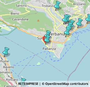 Mappa Via P. Troubetzkoy, 28925 Pallanza VB, Italia (2.44833)