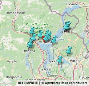 Mappa Via Fiume, 28922 Verbania VB, Italia (10.62667)