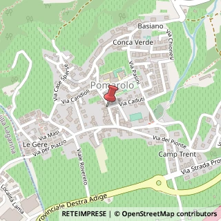 Mappa Via Giuseppe Garibaldi,  13, 38060 Pomarolo, Trento (Trentino-Alto Adige)