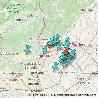 Mappa Via Marco Polo, 31020 San Fior TV, Italia (11.197)