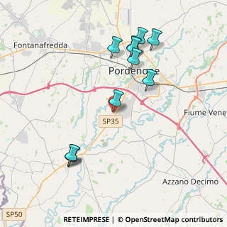 Mappa Via Bar delle Foie, 33170 Pordenone PN, Italia (4.12636)