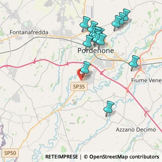 Mappa Via Bar delle Foie, 33170 Pordenone PN, Italia (4.52)