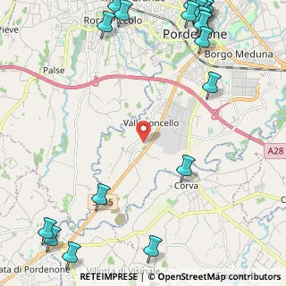 Mappa Via Bar delle Foie, 33170 Pordenone PN, Italia (3.5455)