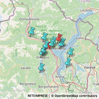 Mappa Via Sempione, 28802 Baveno VB, Italia (8.65071)