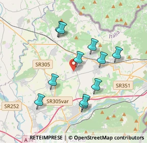 Mappa Via Giosuè Carducci, 34070 Moraro GO, Italia (3.46727)