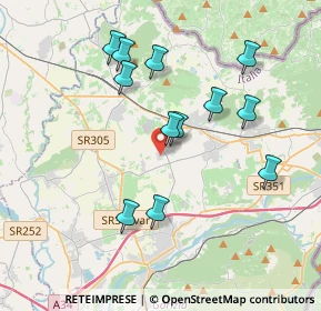 Mappa Via Giosuè Carducci, 34070 Moraro GO, Italia (3.59083)