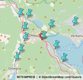 Mappa Strada Nazionale Sempione Feriolo, 28831 Baveno VB, Italia (4.23818)