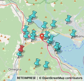 Mappa Strada Nazionale Sempione Feriolo, 28831 Baveno VB, Italia (3.408)