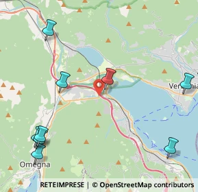 Mappa Strada Nazionale Sempione Feriolo, 28831 Baveno VB, Italia (5.98273)