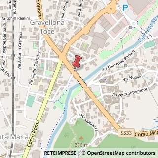 Mappa Corso Milano, 43, 28883 Gravellona Toce, Verbano-Cusio-Ossola (Piemonte)