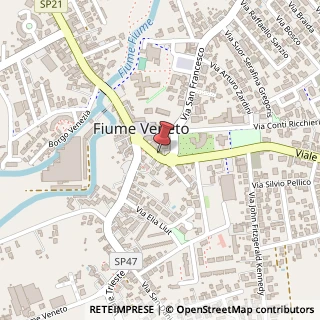 Mappa Viale Trento, 5, 33080 Fiume Veneto, Pordenone (Friuli-Venezia Giulia)