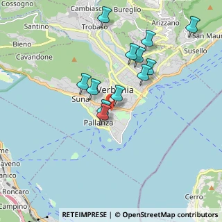 Mappa 28922 Verbania VB, Italia (1.70917)