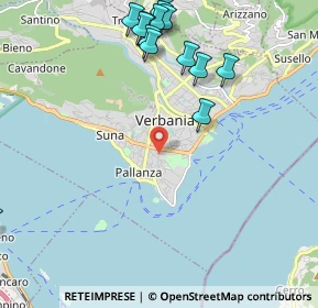 Mappa 28922 Verbania VB, Italia (2.55571)