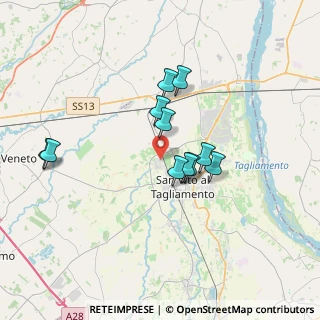 Mappa Via San Carlo, 33078 San Vito al Tagliamento PN, Italia (2.92455)