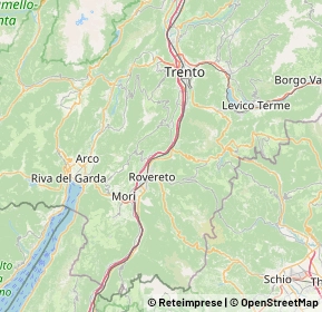 Mappa 38060 Volano TN, Italia (7.697)