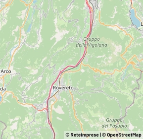 Mappa 38060 Volano TN, Italia (8.105)
