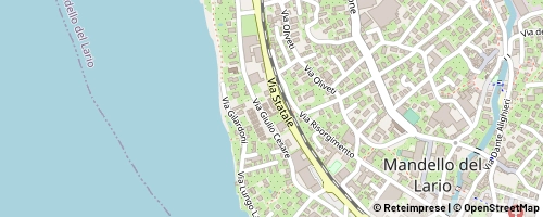 Mappa Mandello del Lario
