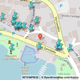 Mappa Piazza S. Leonardo, 28922 Pallanza VB, Italia (0.088)