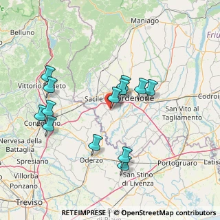 Mappa Via Conedera, 33070 Brugnera PN, Italia (14.72308)
