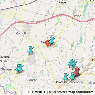 Mappa Via Conedera, 33070 Brugnera PN, Italia (3.00273)