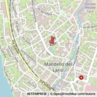 Mappa Via San Giovanni Bosco, 5, 23826 Mandello del Lario, Lecco (Lombardia)