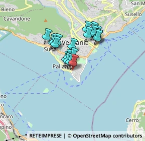 Mappa Via alla Piana, 28922 Pallanza VB, Italia (1.2775)