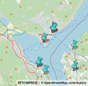 Mappa Corso Zanitello, 28922 Pallanza VB, Italia (3.88909)